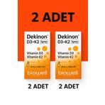 Biowell Dekinon Vitamin D3 K2 2x20 ml Sprey