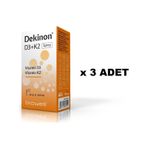 Biowell Dekinon Vitamin D3 K2 3x20 ml Sprey
