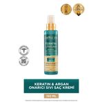 Bioxcin 150 ml Keratin Argan Yıpranmış ve Hassas Saçlar Onarıcı Sıvı Saç Bakım Kremi