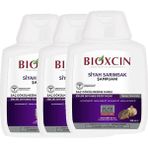 Bioxcin 3 X 300 ml Siyah Sarımsaklı Şampuan Tüm Saçlar İçin Dökülme Karşıtı Parabensiz Formül