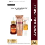 Bioxcin 3'lü Işıltı Seti | C Vitamini Serum + Gold On Skin Krem + Güneş Kremi