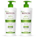 Bioxcin Acnium Sebum Dengeleyici 2x500 ml Yüz Temizleme Jeli
