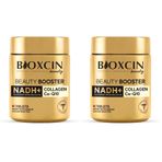 Bioxcin Beauty Booster – NADH, Tip I-III Kolajen, C Vitamini, Hyalüronik Asit, Biotin, Koenzim Q10 ve Çinko İçerikli Gıda Takviyesi – 60 Tablet (2 paketi)