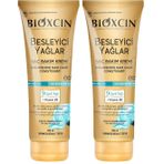 Bioxcin Besleyici Saç Bakım Kremi – 9 Çiçek Yağı, B5 Vitamini ve BioComplex B11 İçeren Yoğun Nemlendirici Krem – 250 ml – Kuru ve Yıpranmış Saçlar İçin (2 paketi)