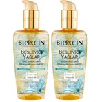 Bioxcin Besleyici Saç Bakım Yağı 150 ml – 9 Çiçek Yağı, B5 Vitamini ve BioComplex B11 ile Kuru ve Yıpranmış Saçlar İçin Yoğun Bakım (2 paketi)