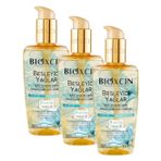 Bioxcin Besleyici Saç Bakım Yağı 150 ml – 9 Çiçek Yağı, B5 Vitamini ve BioComplex B11 ile Kuru ve Yıpranmış Saçlar İçin Yoğun Bakım (3 paketi)