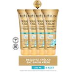 Bioxcin Besleyici Yağlar Saç Bakım Kremi 250 ml - Sülfatsız 4x250 ml