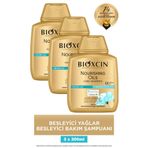 Bioxcin Besleyici Yağlar Şampuan 300 ml 3 Adet