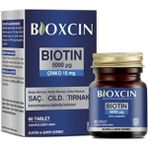 Bioxcin Bıotın 5000 Mcg 60 Tablet 1 Saç Kremi