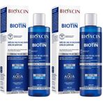 Bioxcin Biotin Dökülme Karşıtı Şampuan – 300 ml – Biotin, Çinko, B Vitamin Kompleksi ve Termal Su İçerikli – Saç Dökülmesine Karşı Etkili Bakım (2 paketi)