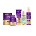 Bioxcin Collagen & Biotin Ekstra Hacim Şampuanı 300ml + Saç Bakım Yağı (150ml) + Saç Bakım Kremi (250ml) + Sıvı Saç Kremi (150ml)