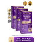 Bioxcin Collagen & Biotin Ekstra Hacim Serumu 3x100 Ml - Kolajen Biotin İnce Seyrek Saçlar