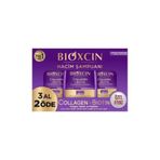 Bioxcin Collagen & Biotin Hacim Şampuan, 3 x 300 ml, Unisex