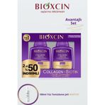 Bioxcin Collagen & Biotin Hacim Şampuanı 2x300ml + 100ml Yüz Yıkama Jeli Hediye Seti