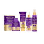 Bioxcin Collagen & Biotin Şampuan (300ml) Saç Bakım Kremi (250ml) + Sıvı Saç Kremi (150ml) + Saç Serumu (100ml)