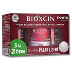 Bioxcin Forte 300 ml 3 Al 2 Öde Bakım Saç Dökülmesine Karşı Şampuanı