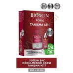Bioxcin Forte Saç Dökülmesine Karşı Bitkisel Şampuan 300 ml+Serum 50 ml Tanışma Paketi