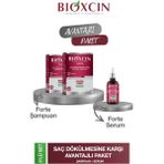 Bioxcin Forte Şampuan Dökülme Karşıtı Etkiyle 50 ml Tüm Saç Tipleri İçin 2 Adet Set