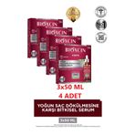 Bioxcin Forte Yoğun Saç Dökülmesine Karşı Bitkisel Serum 3x50ml - 4 KUTU