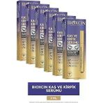 Bioxcin Kaş Kirpik Serumu - Kolajen Hyaluronik Asit Hint Yağı Keratin Peptidleri 6 adet