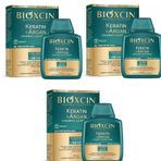 Bioxcin Keratin Argan 3x300 ml Onarıcı Şampuan