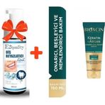 Bioxcin Keratin Argan Onarıcı Saç Bakım Kremi 250 ml Yıpranmış Ve Hasar Görmüş Saçlar+E2'quality Diş Beyazlatıcı Köpük