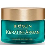 Bioxcin Keratin & Argan Onarıcı Saç Bakım Maskesi 225 ml – Yıpranmış Saçlar İçin Nemlendirici ve Onarıcı Bakım