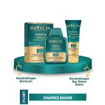 Bioxcin Keratin & Argan Onarıcı Saç Bakım Seti - 2
