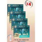 Bioxcin Keratin & Argan Şampuan 300ml İkili Paket 4 Kutu + 100ml Yüz Yıkama Jeli Hediye