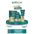 Bioxcin Keratin Argan Şampuan + Saç Bakım Kremi Seti (Onarıcı, Parabensiz, Keratin İçerikli)