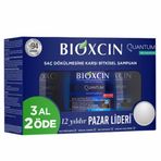 Bioxcin Quantum Bio-Activ Yağlı Saç 300 ml 3'lü Şampuan