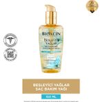 Bioxcin Sülfatsız Saç Bakım Yağı 150 ml – 9 Çiçek Yağı ve B5 Vitamini ile Dökülme Karşıtı, Kuru ve Yıpranmış Saçlar İçin Yoğun Besleyici