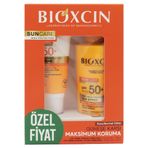 Bioxcin Sun Care Kuru ve Normal Ciltler İcin SPF50+ 50 ml Güneş Kremi + Sun Care SPF50+ 200 ml Güneş Spreyi