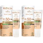 Bioxcin Sun Care SPF50+ 50x2 ml Renkli Yağlı Ciltler İçin Güneş Kremi