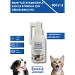Bioxi Kedi ve Köpekler İçin Ağız Bakım Suyu 100 ml Nane Yağı ile Taze Nefes ve Ağız Hijyeni
