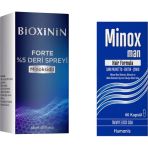 Bioxinin Forte %5 Deri Spreyi Minox Biotin 5000 Mcg 90Tablet Erkek