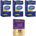 Bioxinin Forte Minoksidil %5 Deri Spreyi 60 Ml 3 Adet Bioxcin Collagen & Biotin Hacim Şampuanı 300