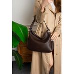 Bipanya Kate Halka Detaylı Kadın Omuz Çantası Bp-4805o - Acı Kahve