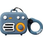 Bipower Aırpods 1-2 Kılıf Radyo Mavi