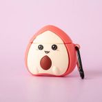 Bipower Airpods 1-2 Uyumlu Kılıf Fruit Pembe - Renkli