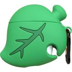 Bipower Airpods 1-2 Uyumlu Kılıf Yaprak Yeşil - Renkli