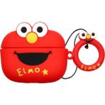 Bipower Airpods Pro Kılıf Elmo Kırmızı
