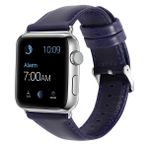 BİPOWER Apple Watch 38-40mm KRD10 Deri Kordon LACİVERT