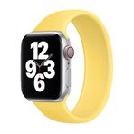 BİPOWER Apple Watch 42-44mm KRD18 Silikon Solo Kordon S Beden Sarı