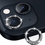 Bipower Binano Iphone 13 Pro/13 Pro Max Taşlı Siyah Kamera Koruyucu