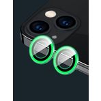 Bipower Binano Iphone 13/13 Mini Fosforlu Yeşil Kamera Koruyucu