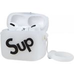 Bipower Bipower Airpods Pro Uyumlu Kılıf Sup Beyaz - Renkli