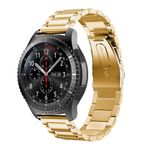 Bipower E2M Huawei Watch 20 mm KRD05 Gold Klasik Metal Akıllı Saat Kordon