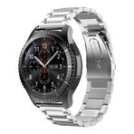 Bipower E2M Huawei Watch 20 mm KRD05 Gümüş Klasik Metal Akıllı Saat Kordon