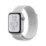 Bipower E2M KRD03 Apple Watch 38-40-41 mm Gümüş Hasır Akıllı Saat Kordon